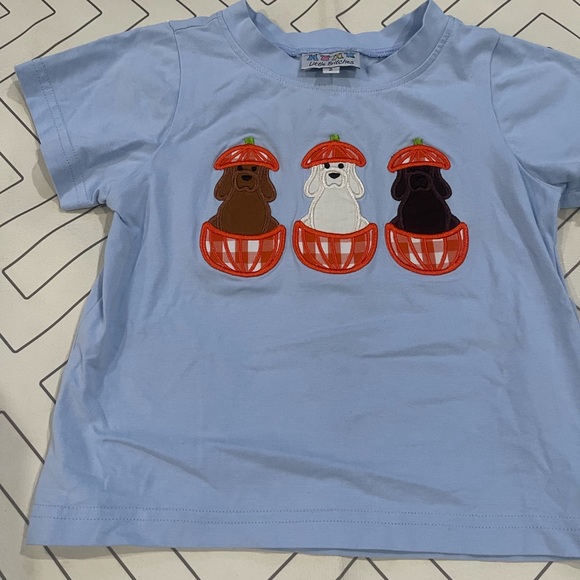 Little Britches Halloween Dog Tshirt - Picture 3 of 7